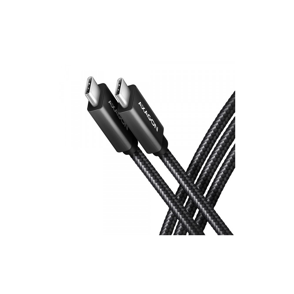 Produktbild för AXAGON BUCM32-CM20AB - USB typ C-kabel - 24 pin USB-C till 24 pin USB-C - 2 m
