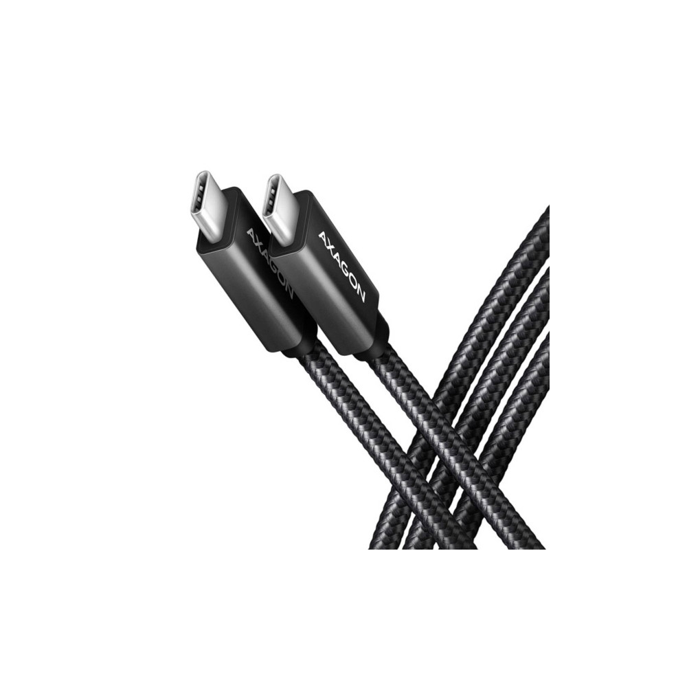 Produktbild för AXAGON BUCM32-CM20AB - USB typ C-kabel - 24 pin USB-C till 24 pin USB-C - 2 m