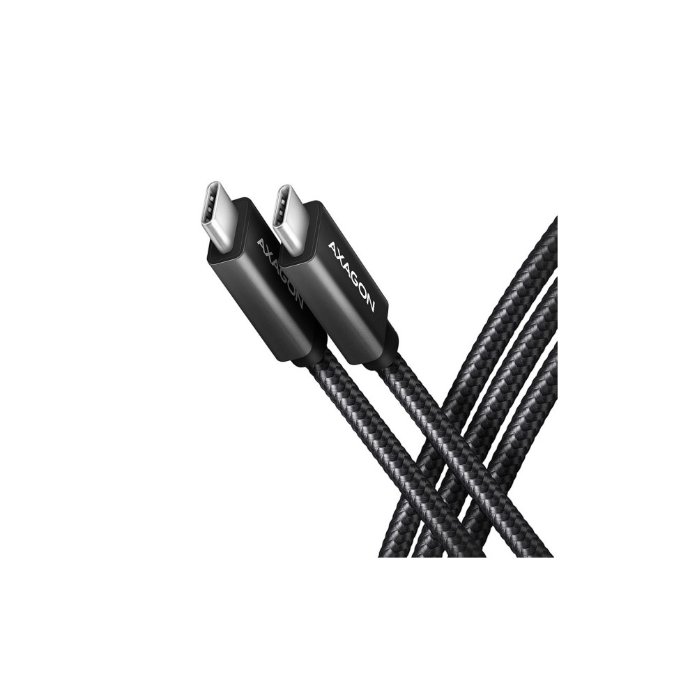Produktbild för AXAGON BUCM32-CM20AB - USB typ C-kabel - 24 pin USB-C till 24 pin USB-C - 2 m