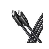 Produktbild för AXAGON BUCM32-CM20AB - USB typ C-kabel - 24 pin USB-C till 24 pin USB-C - 2 m