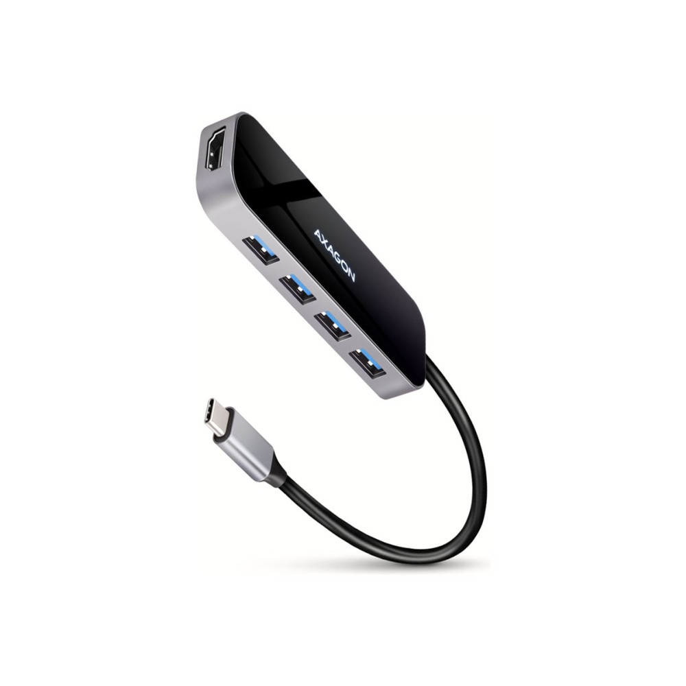 Produktbild för AXAGON HMC-6H4A - dockningsstation - USB-C 3.2 Gen 1 - HDMI