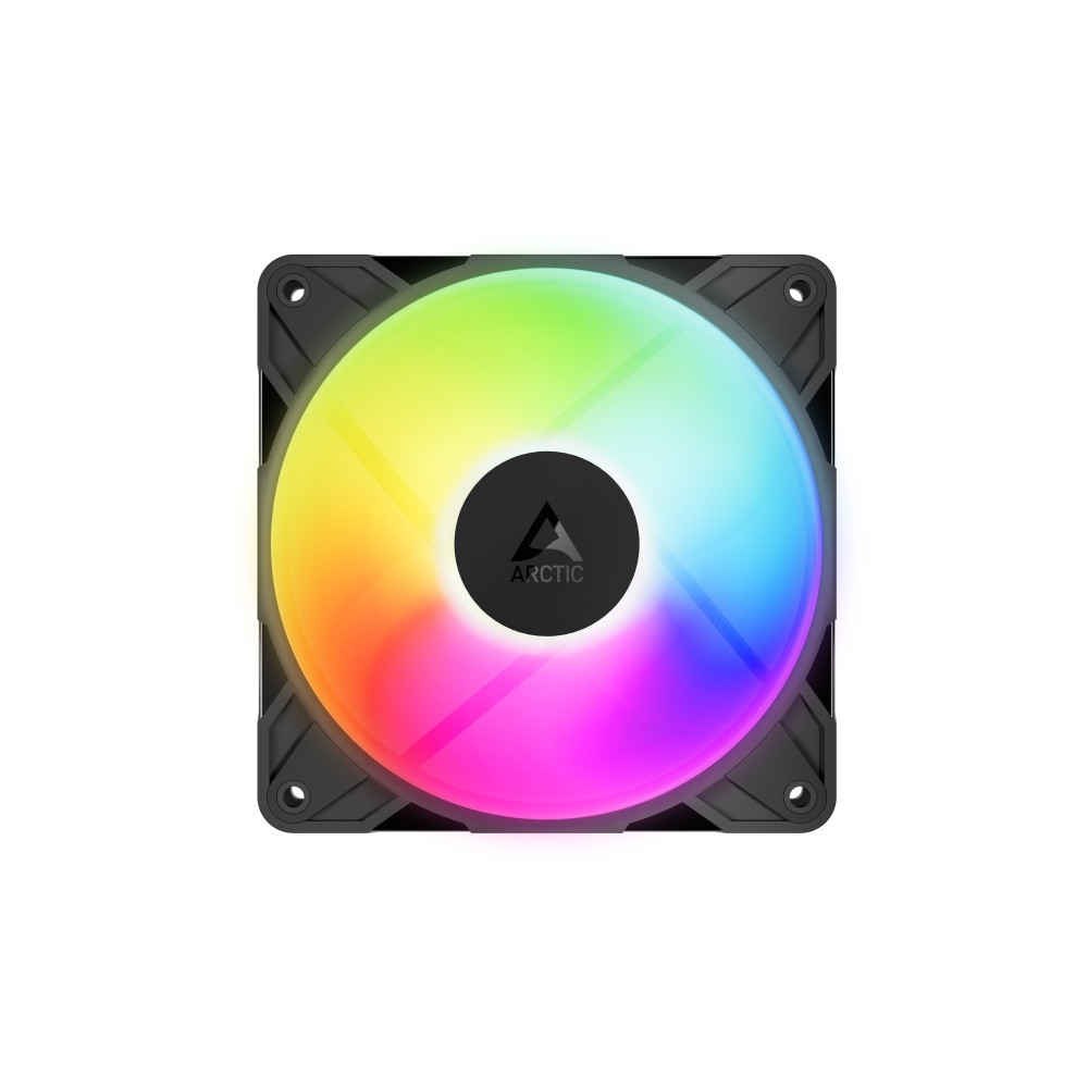 Produktbild för ARCTIC P12 Pro A-RGB - lådfläkt - omvänd, med kabelsplitter