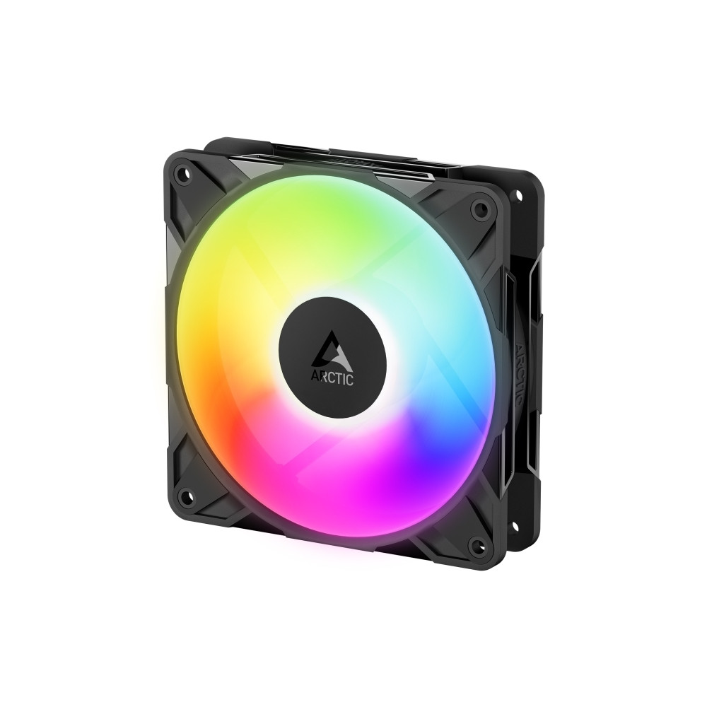 Produktbild för ARCTIC P12 Pro A-RGB - lådfläkt - omvänd, med kabelsplitter