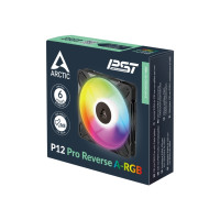 Produktbild för ARCTIC P12 Pro A-RGB - lådfläkt - omvänd, med kabelsplitter