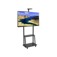 Produktbild för TECHly vagn - för LCD / AV System / camera - svart