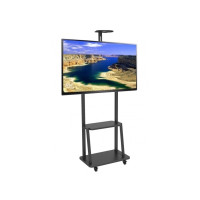 Produktbild för TECHly vagn - för LCD / AV System / camera - svart