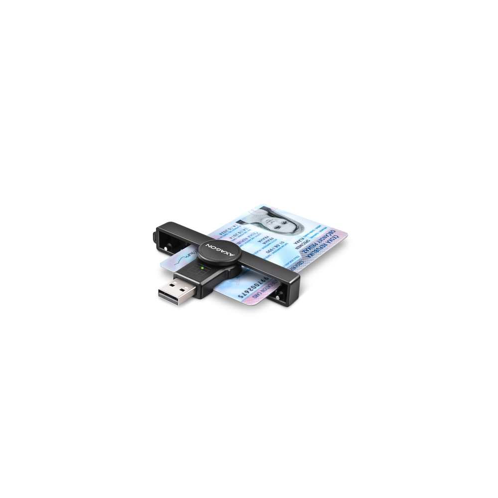 Produktbild för AXAGON CRE-SMPA - SMART-kortläsare - USB 2.0