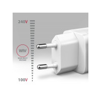 Produktbild för AXAGON ACU-PQ20W strömadapter - USB typ A, USB-C - 20 Watt