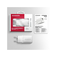 Produktbild för AXAGON ACU-PQ20W strömadapter - USB typ A, USB-C - 20 Watt