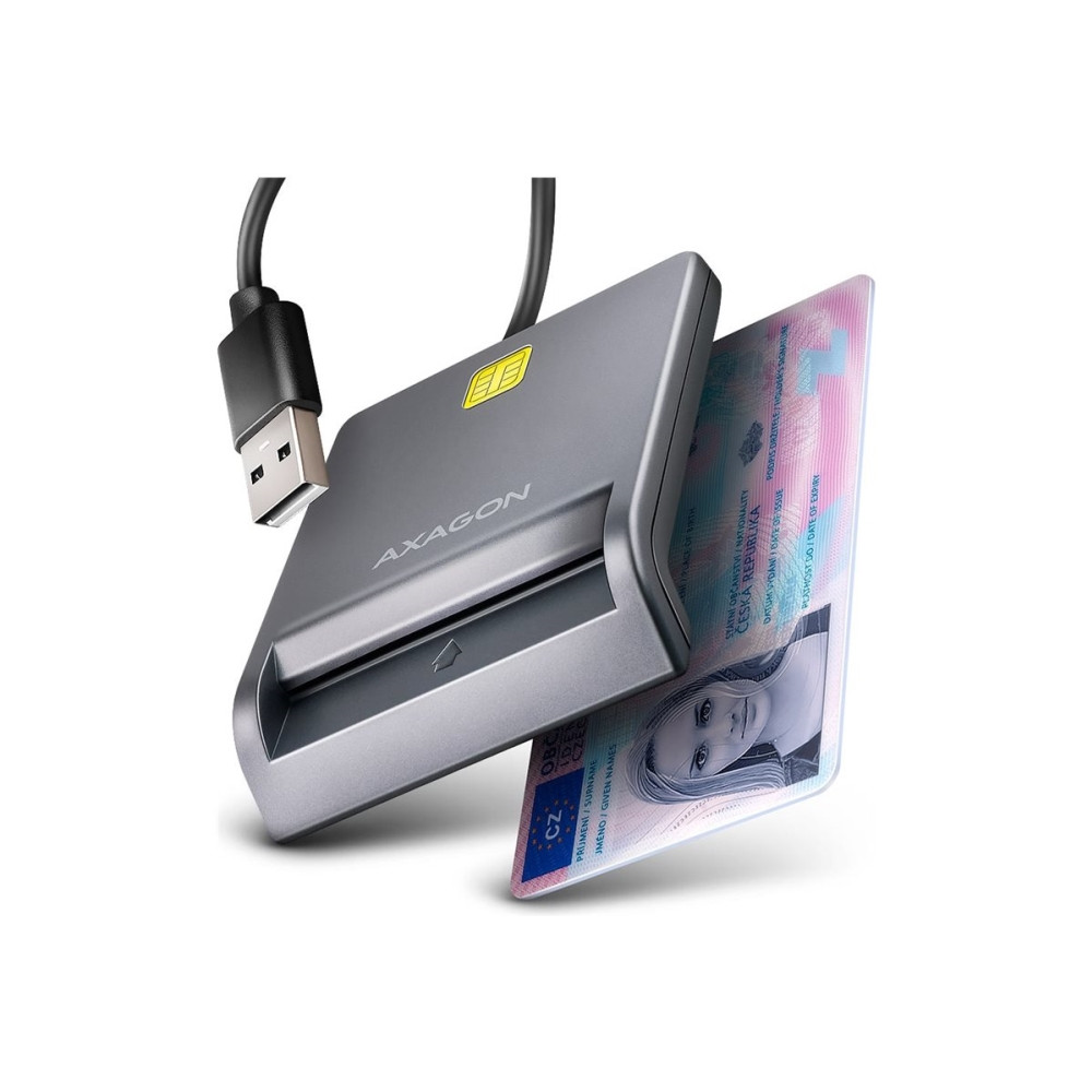 Produktbild för AXAGON SMART-kortläsare - USB