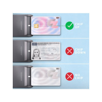 Produktbild för AXAGON SMART-kortläsare - USB