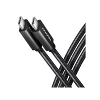 Produktbild för AXAGON BUCM32-CM15AB - USB typ C-kabel - 24 pin USB-C till 24 pin USB-C - 1.5 m