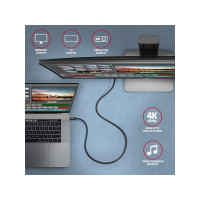 Produktbild för AXAGON BUCM32-CM15AB - USB typ C-kabel - 24 pin USB-C till 24 pin USB-C - 1.5 m