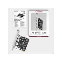 Produktbild för AXAGON PCEU-430RS - USB-adapter - PCIe 2.0 x16