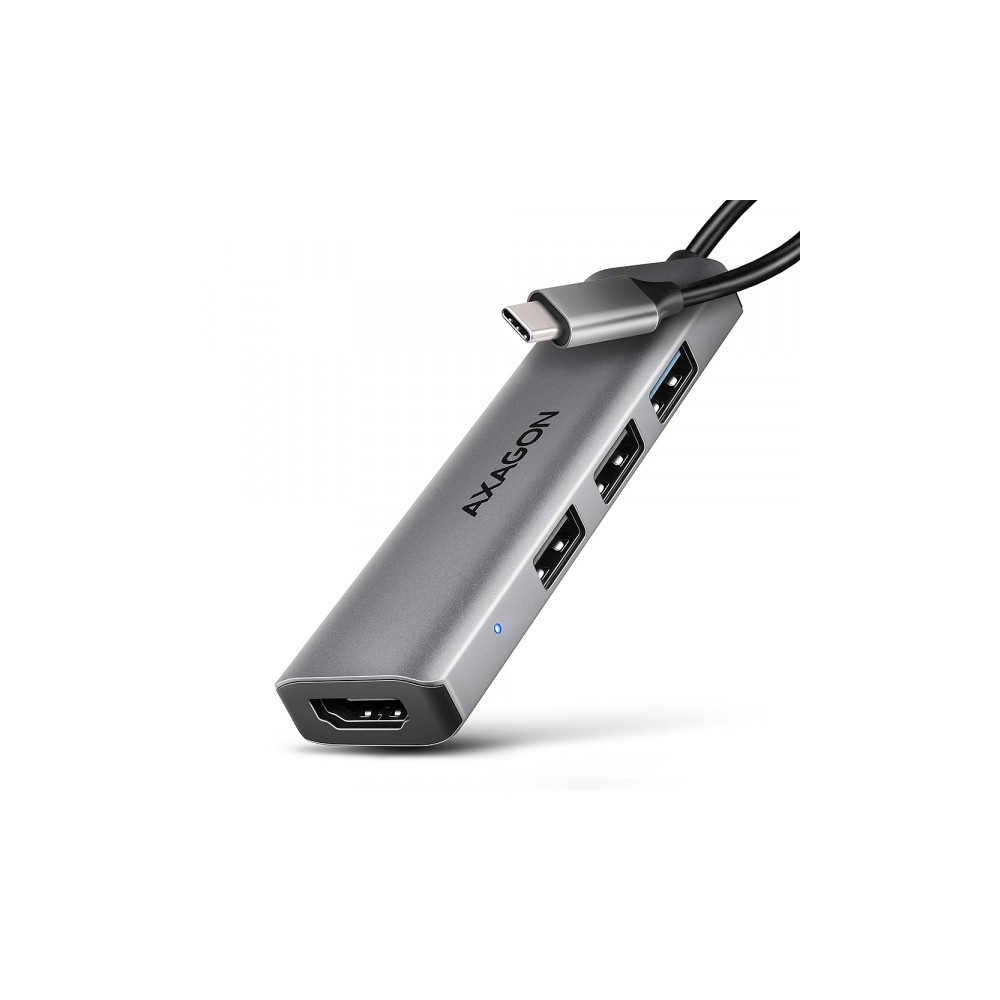 Produktbild för AXAGON HMC-H3A STARTER - dockningsstation - USB-C / USB4 / Thunderbolt 3 / Thunderbolt 4 - HDMI
