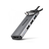 Produktbild för AXAGON HMC-H3A STARTER - dockningsstation - USB-C / USB4 / Thunderbolt 3 / Thunderbolt 4 - HDMI
