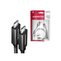 Produktbild för AXAGON BUCM32-CM05AB - USB typ C-kabel - 24 pin USB-C till 24 pin USB-C - 50 cm