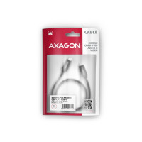 Produktbild för AXAGON BUCM32-CM05AB - USB typ C-kabel - 24 pin USB-C till 24 pin USB-C - 50 cm