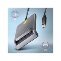 Produktbild för AXAGON CRE-SM3TC - SMART-kortläsare - USB-C 2.0