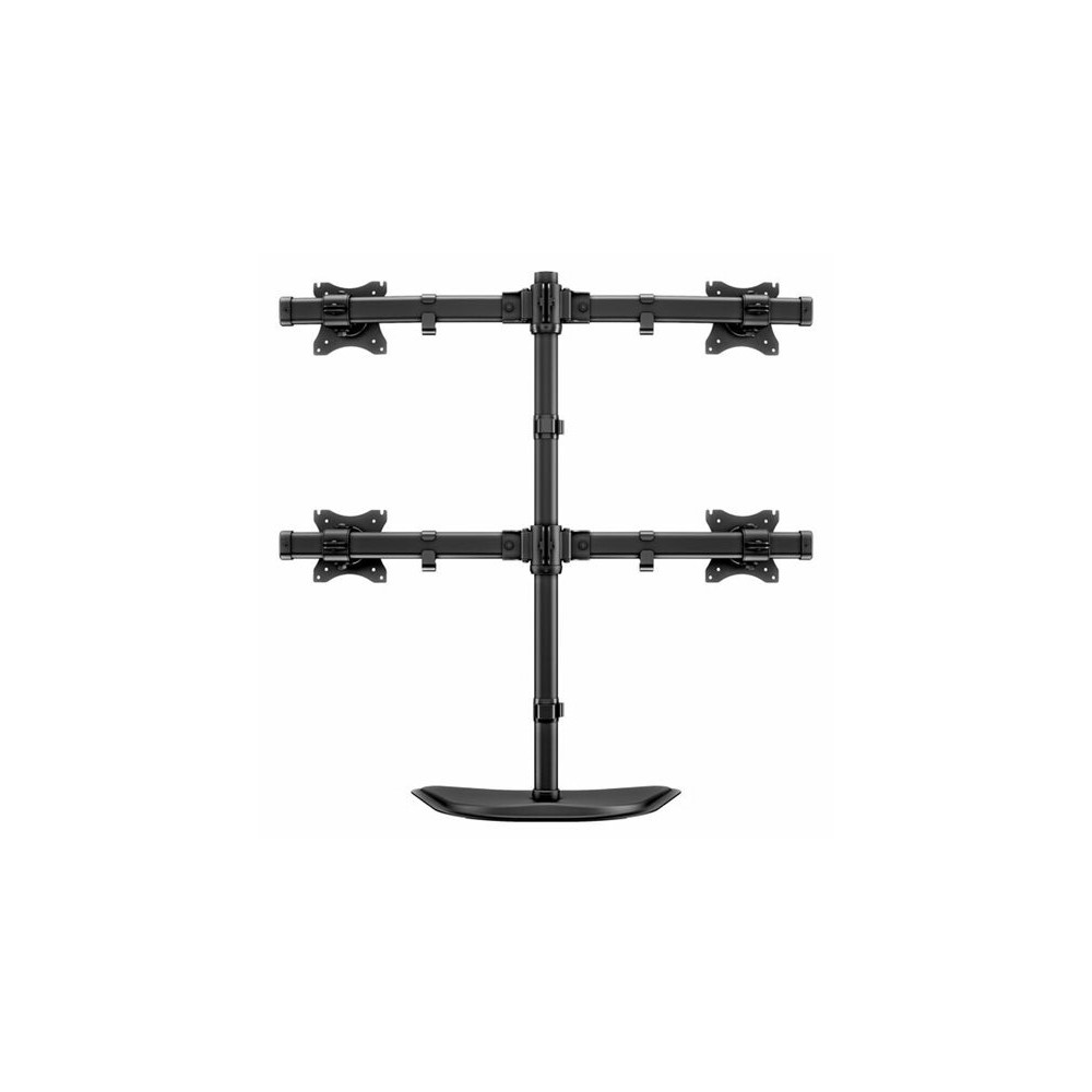 Produktbild för Multibrackets M Deskstand Basic Quad monteringssats - för 4 LCD-bildskärmar - svart
