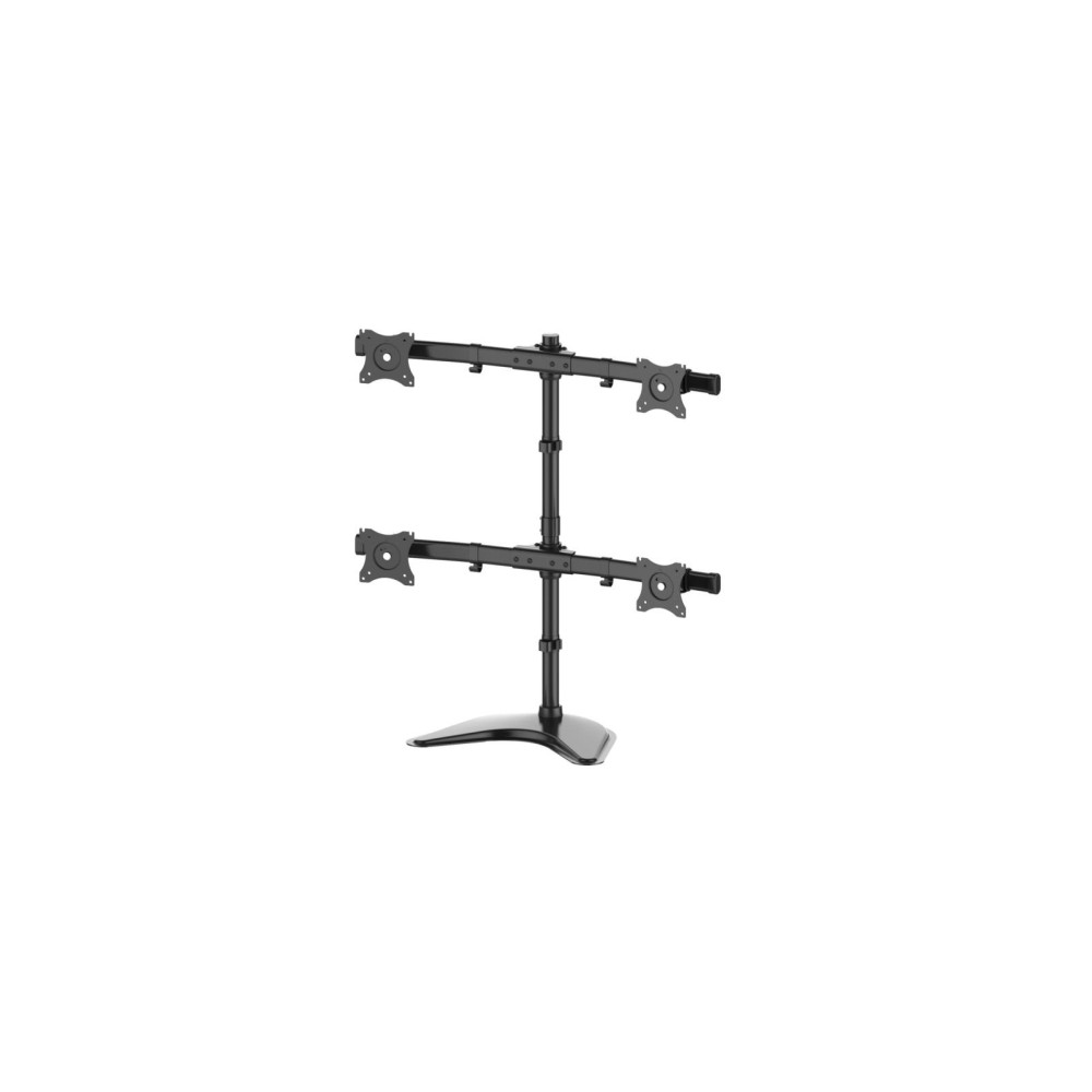 Produktbild för Multibrackets M Deskstand Basic Quad monteringssats - för 4 LCD-bildskärmar - svart