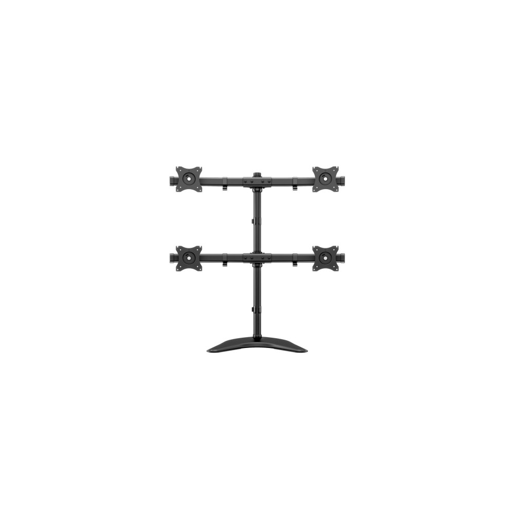 Produktbild för Multibrackets M Deskstand Basic Quad monteringssats - för 4 LCD-bildskärmar - svart