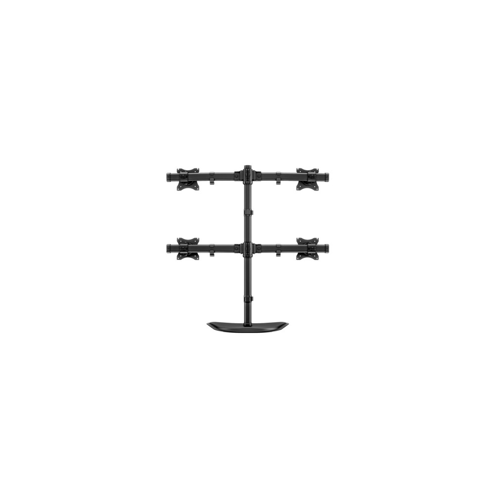 Produktbild för Multibrackets M Deskstand Basic Quad monteringssats - för 4 LCD-bildskärmar - svart