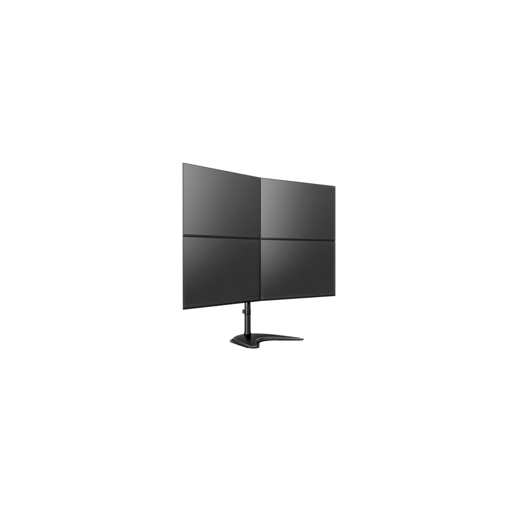 Produktbild för Multibrackets M Deskstand Basic Quad monteringssats - för 4 LCD-bildskärmar - svart