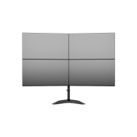 Produktbild för Multibrackets M Deskstand Basic Quad monteringssats - för 4 LCD-bildskärmar - svart