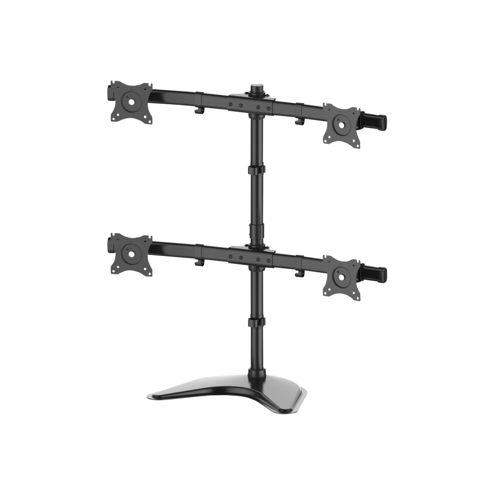 Produktbild för Multibrackets M Deskstand Basic Quad monteringssats - för 4 LCD-bildskärmar - svart