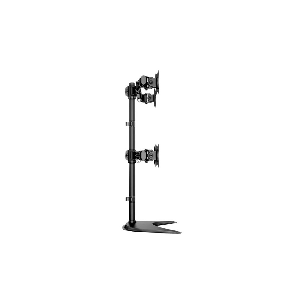 Produktbild för Multibrackets M Deskstand Basic Quad monteringssats - för 4 LCD-bildskärmar - svart