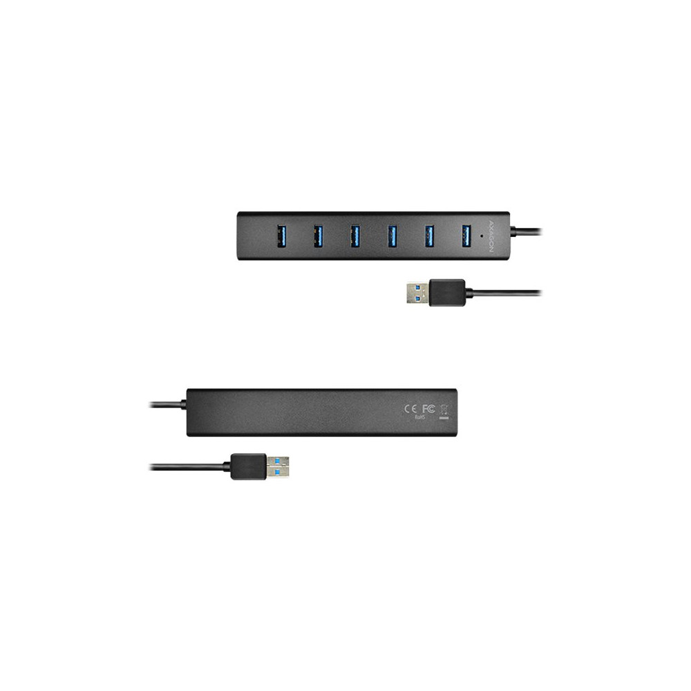 Produktbild för AXAGON HUE-SA7BP - hubb - 7 portar