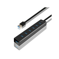 Produktbild för AXAGON HUE-SA7BP - hubb - 7 portar