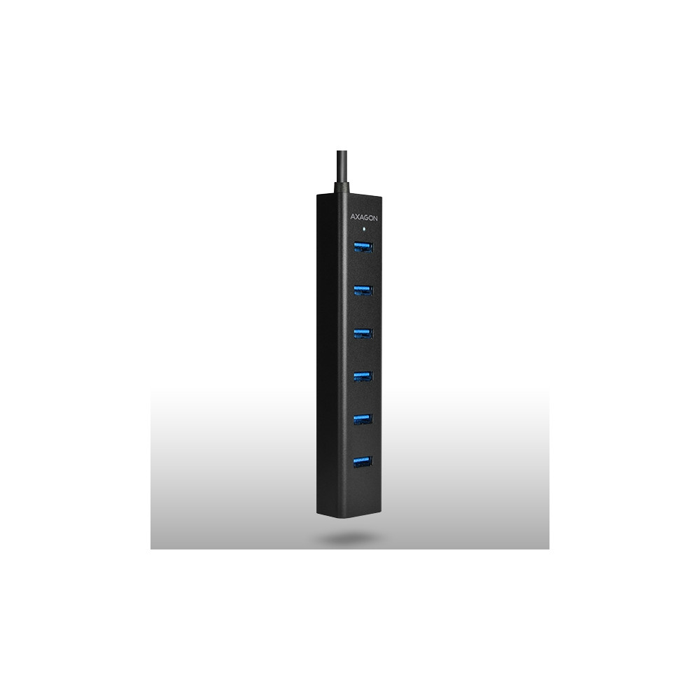 Produktbild för AXAGON HUE-SA7BP - hubb - 7 portar