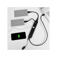 Produktbild för AXAGON HUE-SA7BP - hubb - 7 portar