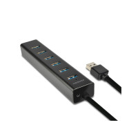 Produktbild för AXAGON HUE-SA7BP - hubb - 7 portar