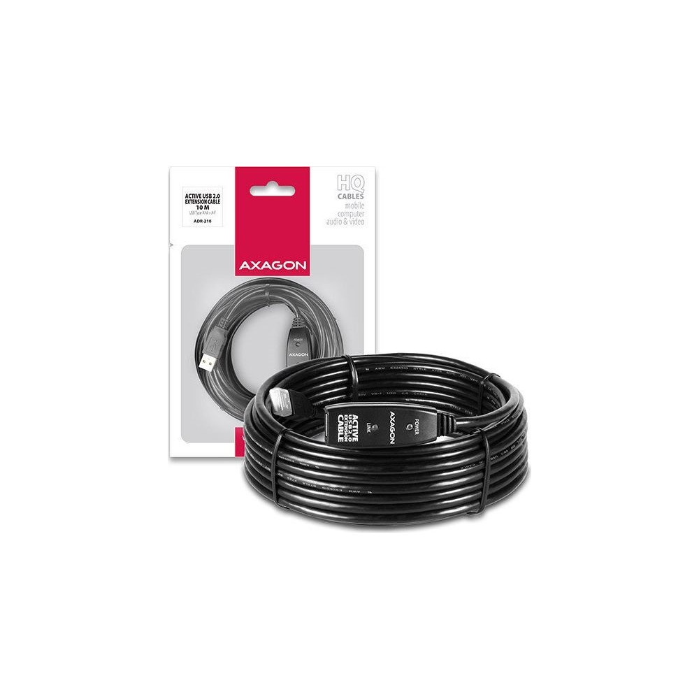 Produktbild för AXAGON - USB-förlängningskabel - USB 2.0