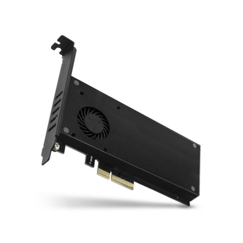 AXAGON AXAGON PCEM2-DC PCI-E 3.0 4x – DUAL M.2 SSD (NVMe + SATA), d...