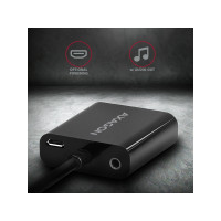 Produktbild för AXAGON videokort - HDMI/VGA/ljud - 17 cm
