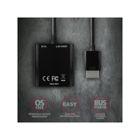 Produktbild för AXAGON videokort - HDMI/VGA/ljud - 17 cm