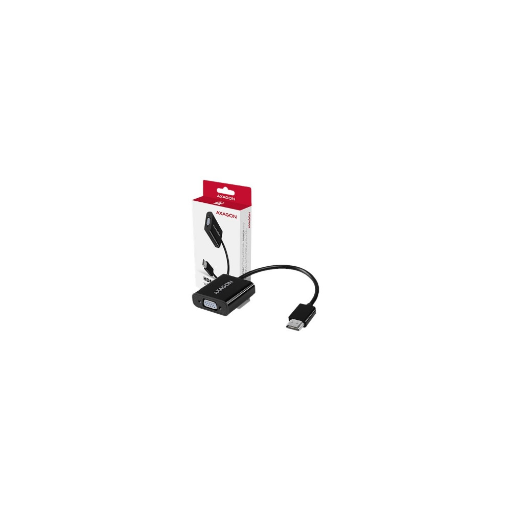 Produktbild för AXAGON videokort - HDMI/VGA/ljud - 17 cm