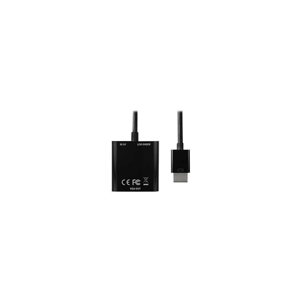 Produktbild för AXAGON videokort - HDMI/VGA/ljud - 17 cm