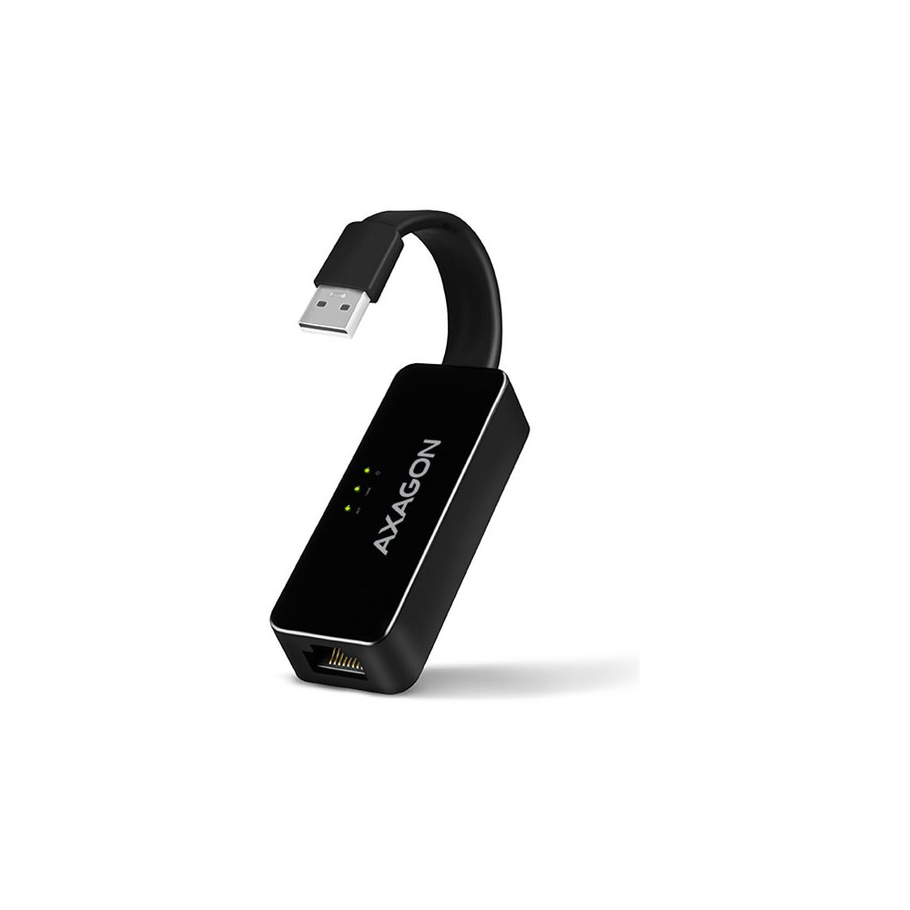 Produktbild för AXAGON ADE-XR - nätverksadapter - USB 2.0 - 10/100 Ethernet x 1