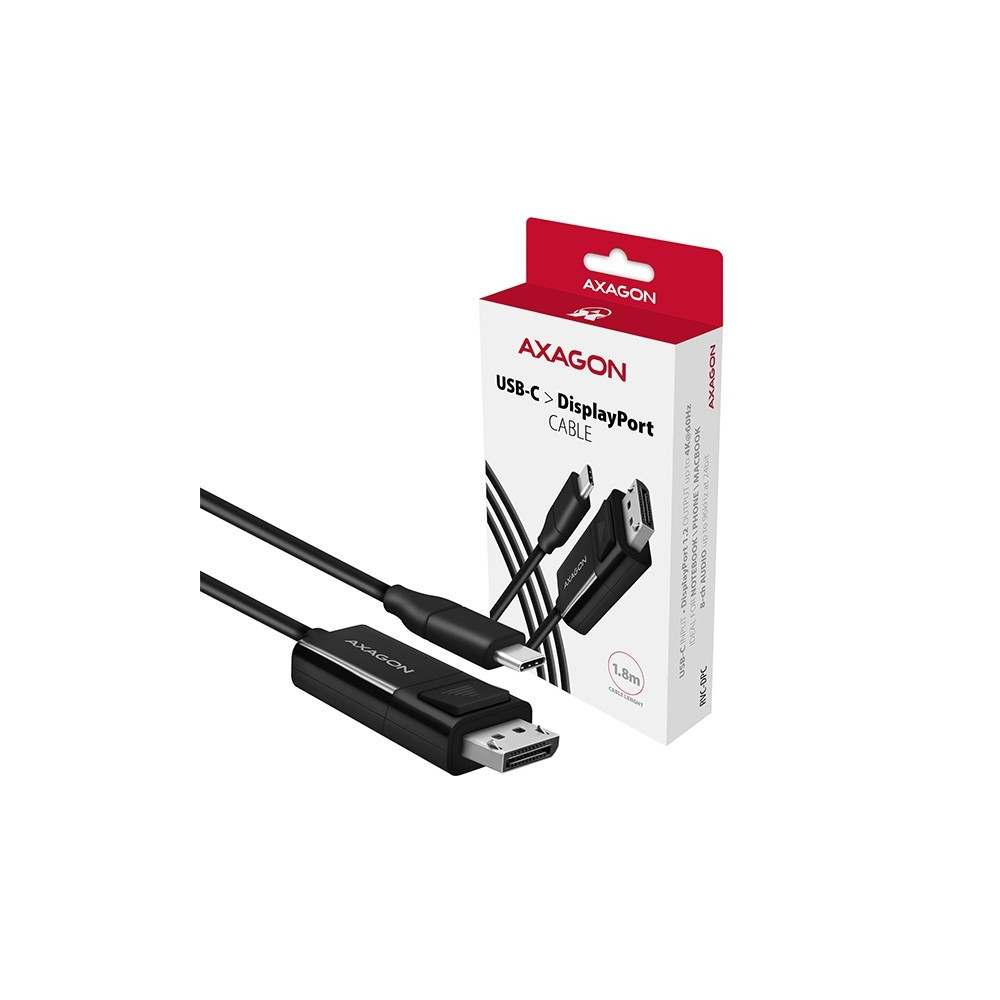 Produktbild för RVC-DPC USB-C till DisplayPort-omvandlare/kabel 1,8 m 4K/60H...