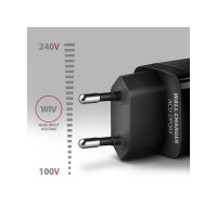Produktbild för AXAGON ACU-DPQ65 strömadapter - USB typ A, 2 x USB-C - 65 Watt
