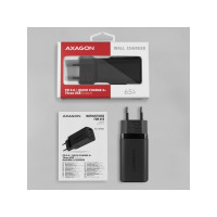 Produktbild för AXAGON ACU-DPQ65 strömadapter - USB typ A, 2 x USB-C - 65 Watt