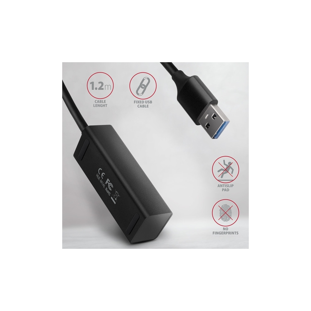 Produktbild för AXAGON HUE-M1AL - hubb - 4 portar
