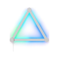 Produktbild för Nanoleaf Lines Expansion Pack - trådlös belysningsuppsättning - LED x 3 - 2 W - 16 miljoner färger - 1200-6500 K - linjär