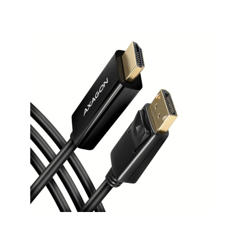 Axago Axagon RVD-HI14N, 0,18 m, DisplayPort, HDMI, Hankoppling, Ho...