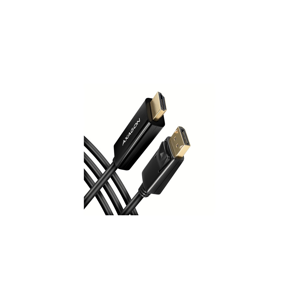 Produktbild för Axagon RVD-HI14N, 0,18 m, DisplayPort, HDMI, Hankoppling, Ho...